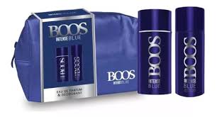 Boos for men intense blue EDT 90ml+DEO NECESER