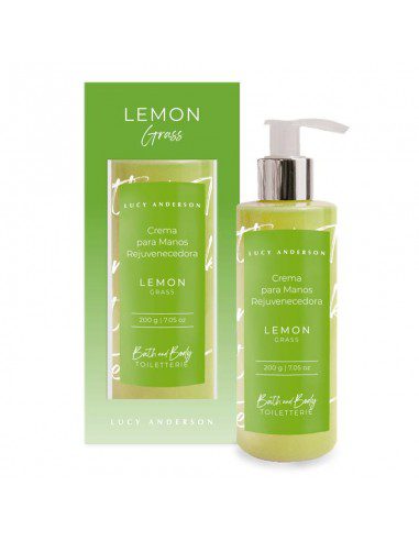 Lucy Anderson Toiletterie crema de manos lemon grass