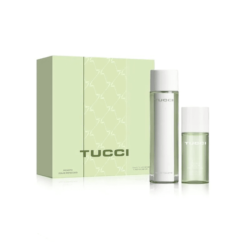 Tucci Incanto dolce pistacchio 100ml EDP+b.splash 50ml