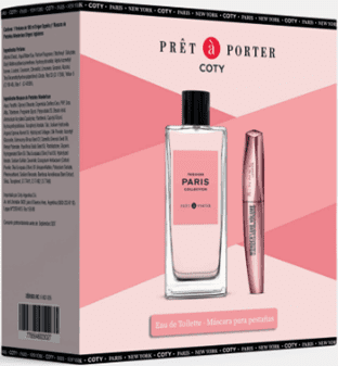 Pret a Porter Fashion Collection Paris EDP 100ml+mascara wonderluxe