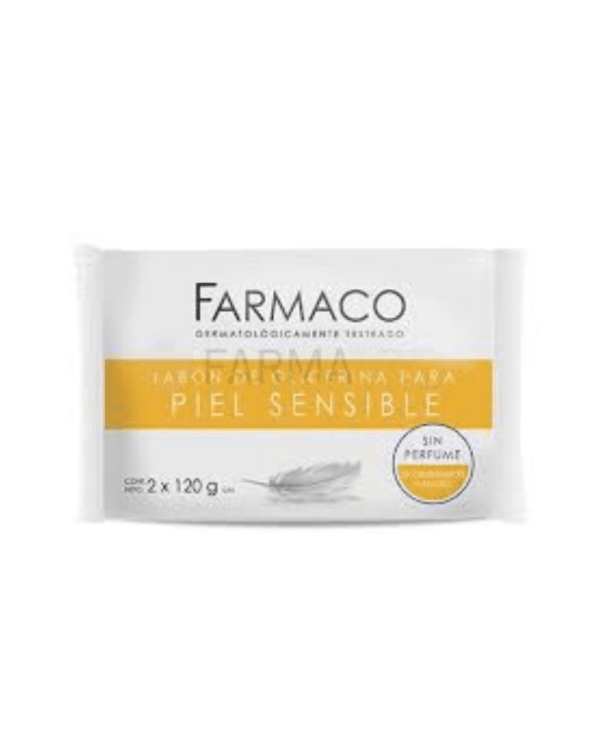 La Farmaco jabón glicerina neutro 2 x120gr