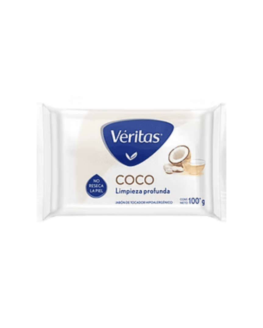 Veritas jabón coco 100gr