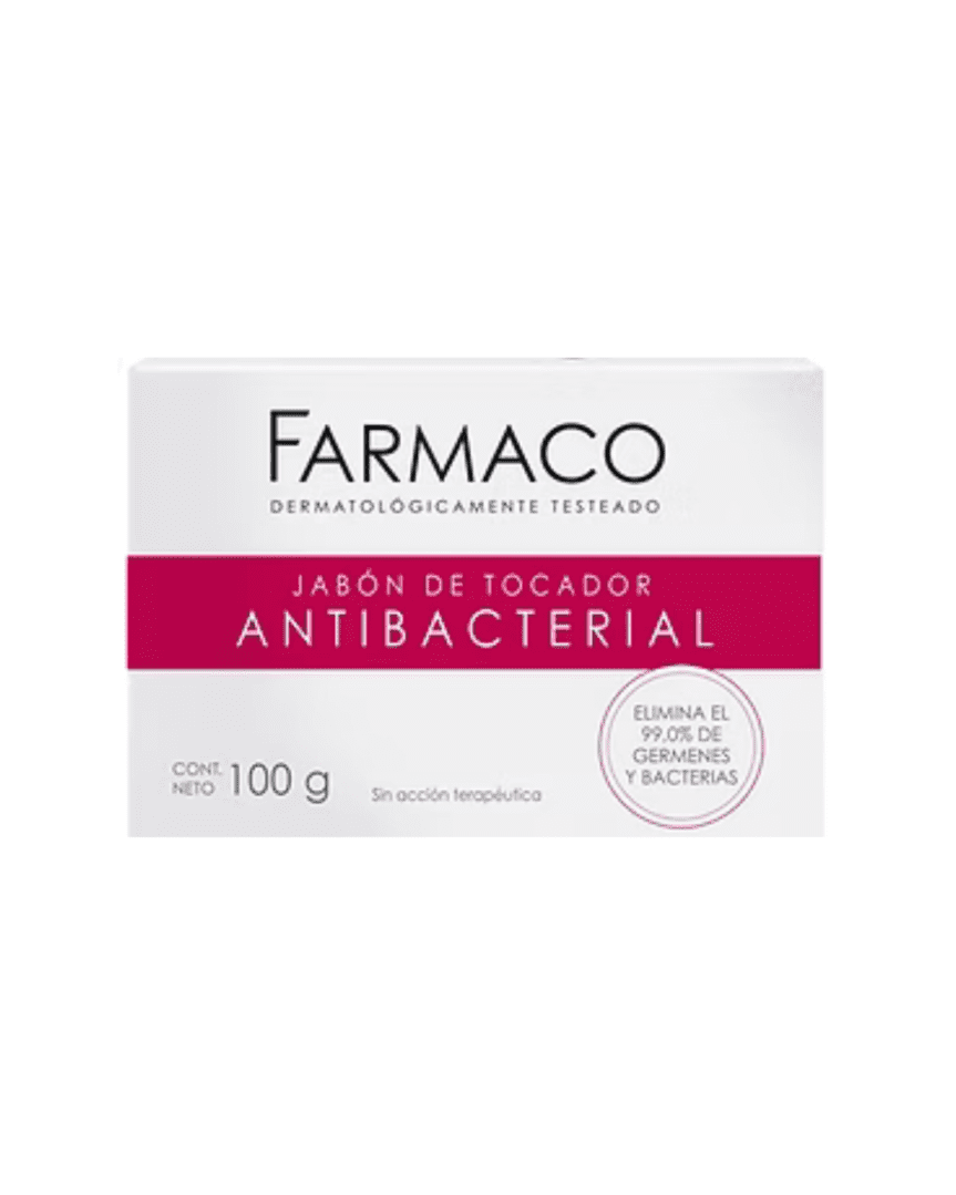 La farmaco jabon antibacterial 100gr