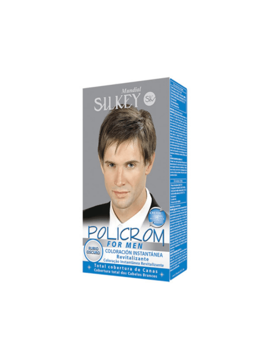 Policrom for men coloración kit rubio oscuro