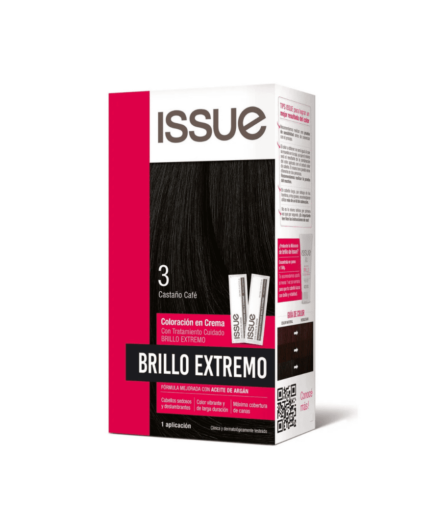 Issue kit coloración ultra brillo N°3