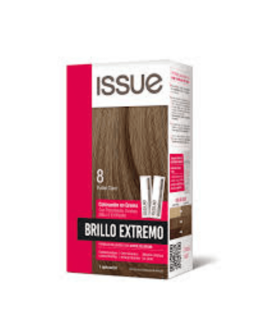 Issue kit coloración ultra brillo N°8