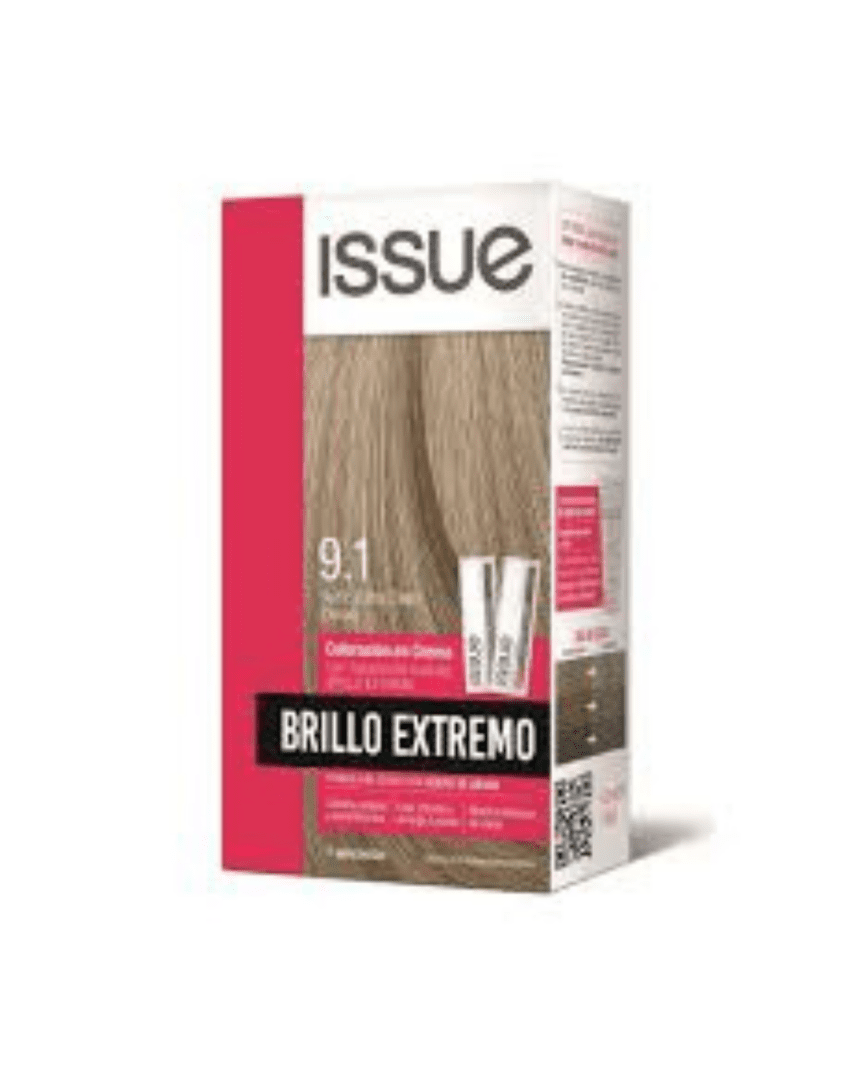 Issue kit coloración ultra brillo N°9.1