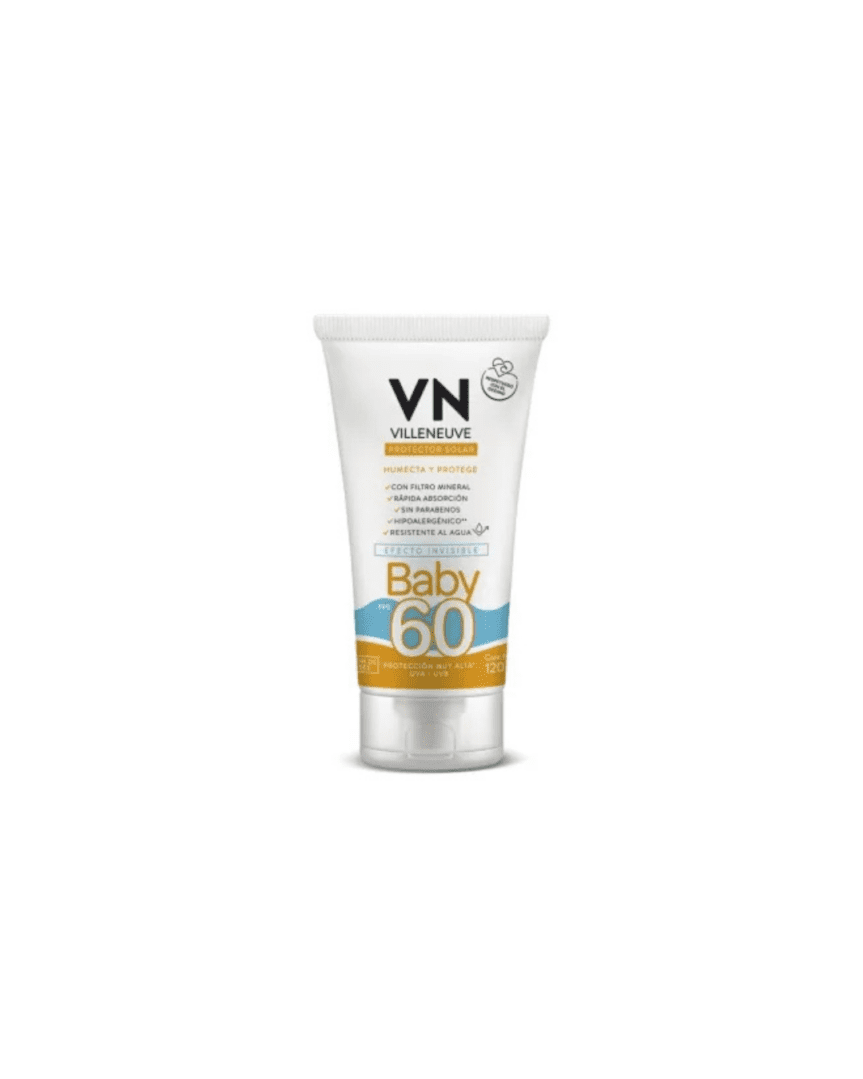 Villenueve bloqueador solar baby FPS 60 120gr