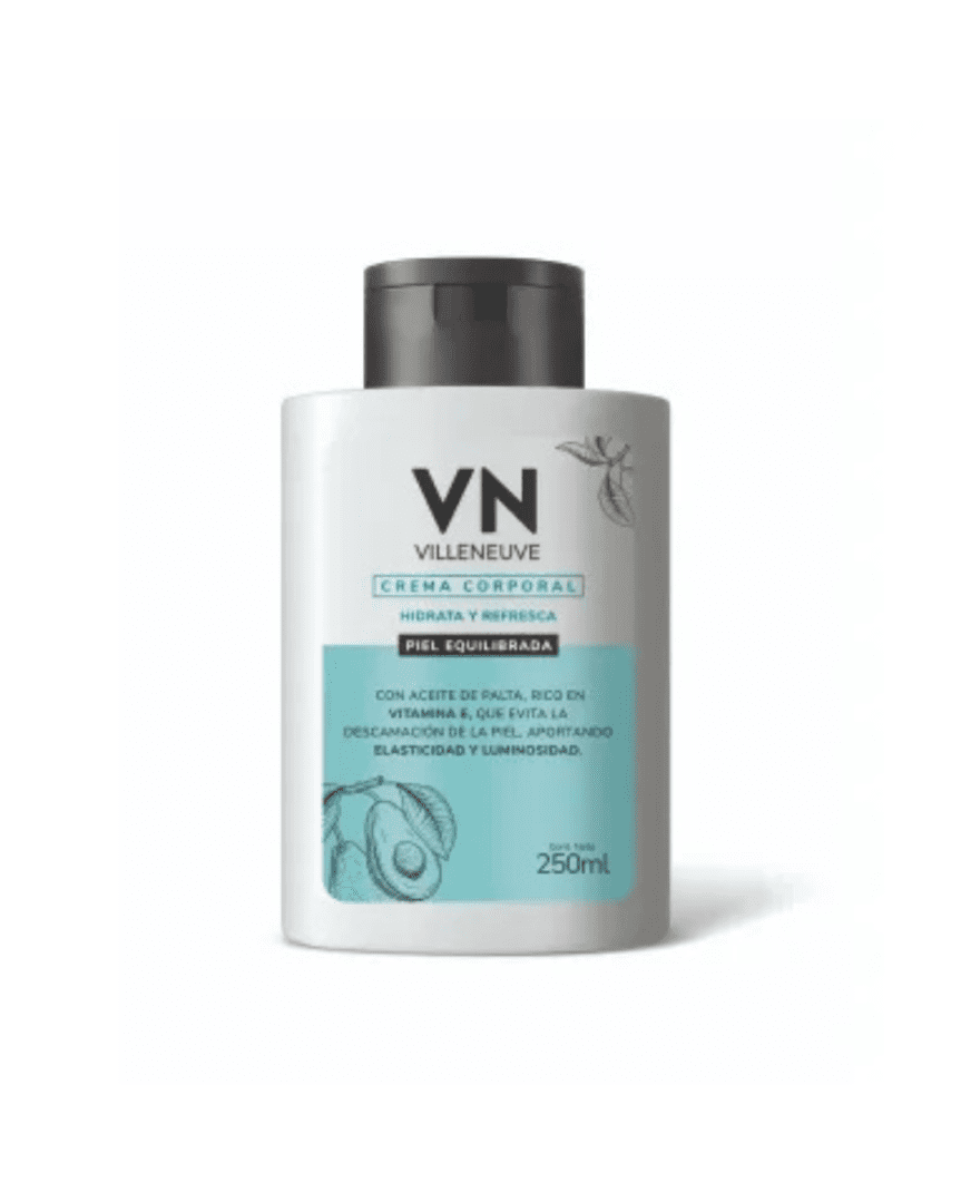 Villeneuve crema corporal piel equilibrada 250ml