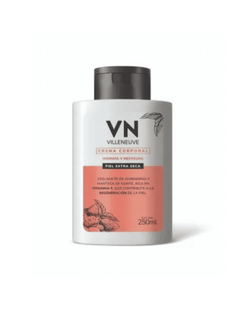 Villeneuve crema corporal piel extra seca 250ml