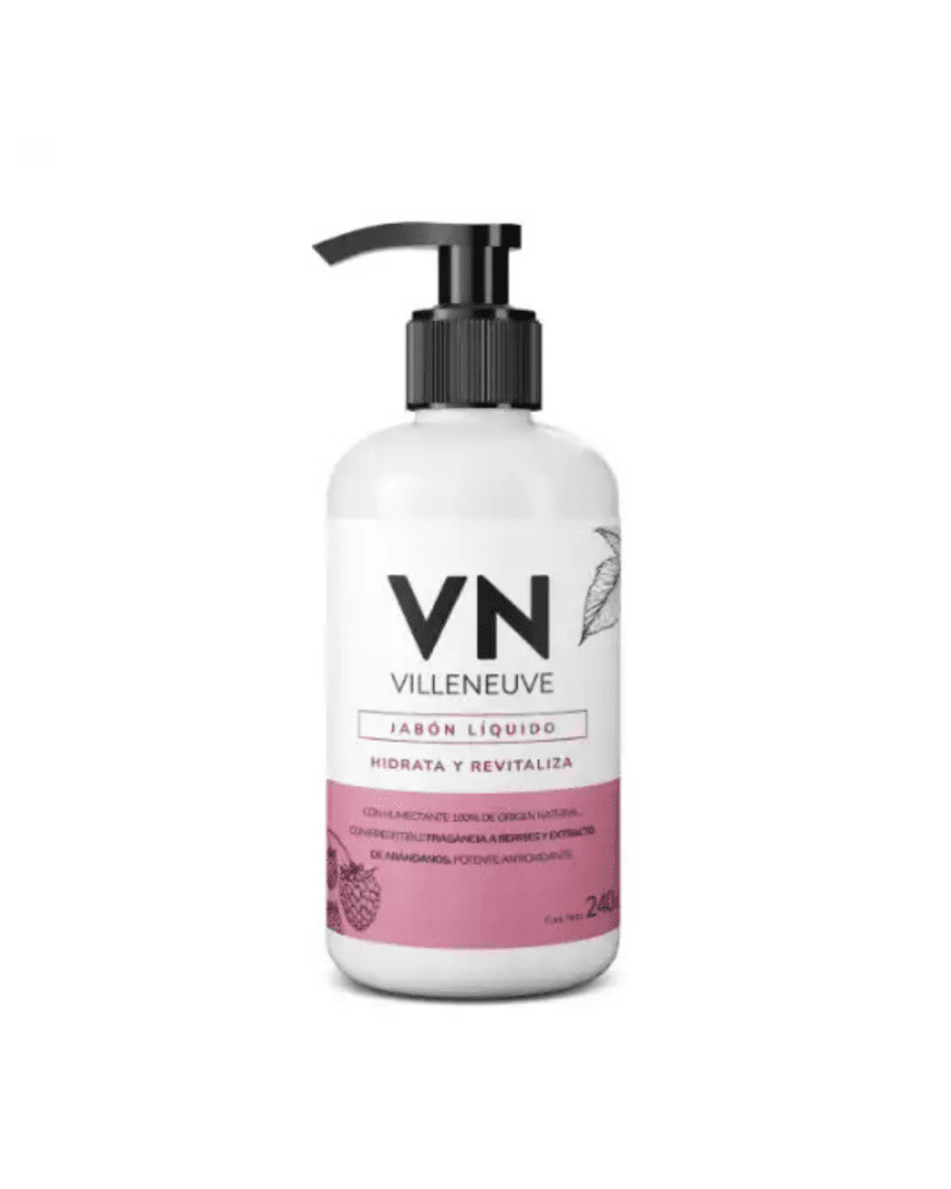 Villeneuve jabon liquido berry 240ml