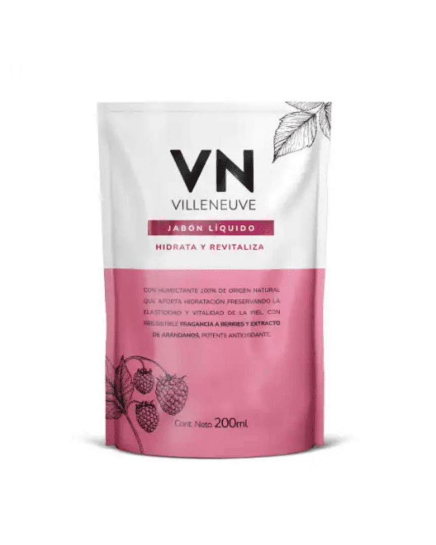 Villeneuve jabon liquido berry 200ml