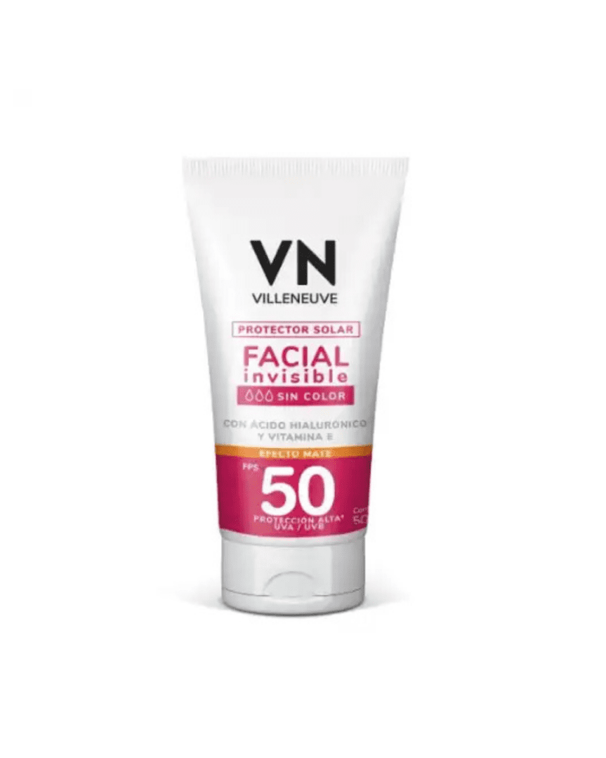 Villeneuve protector solar facial FPS 50 50ml