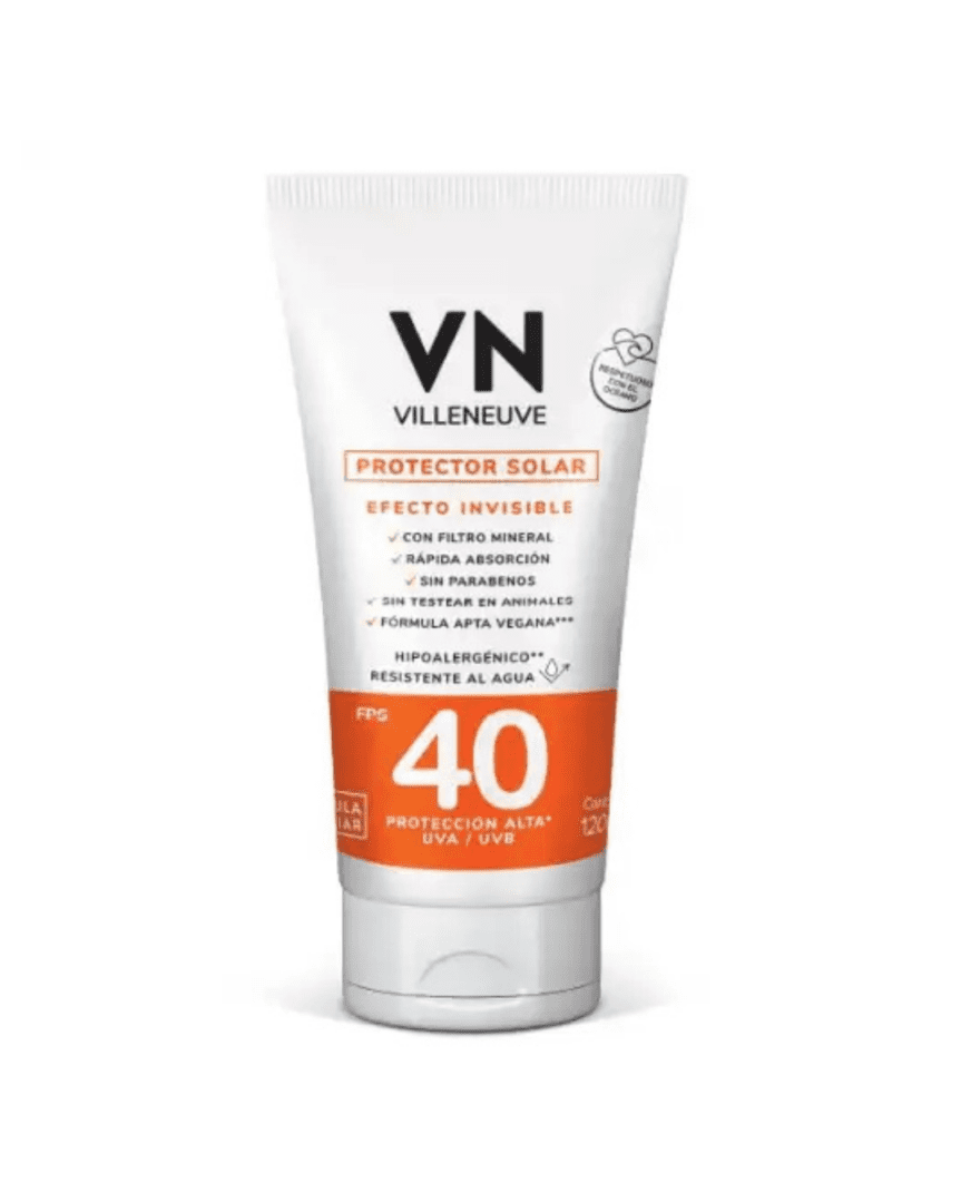 Villeneuve protector solar FPS 40 120ml