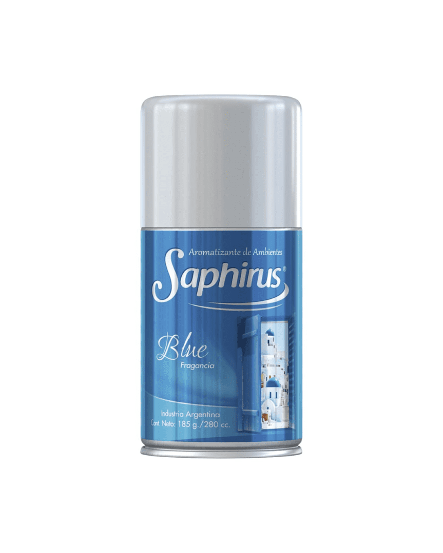 Saphirus aerosol recarga blue