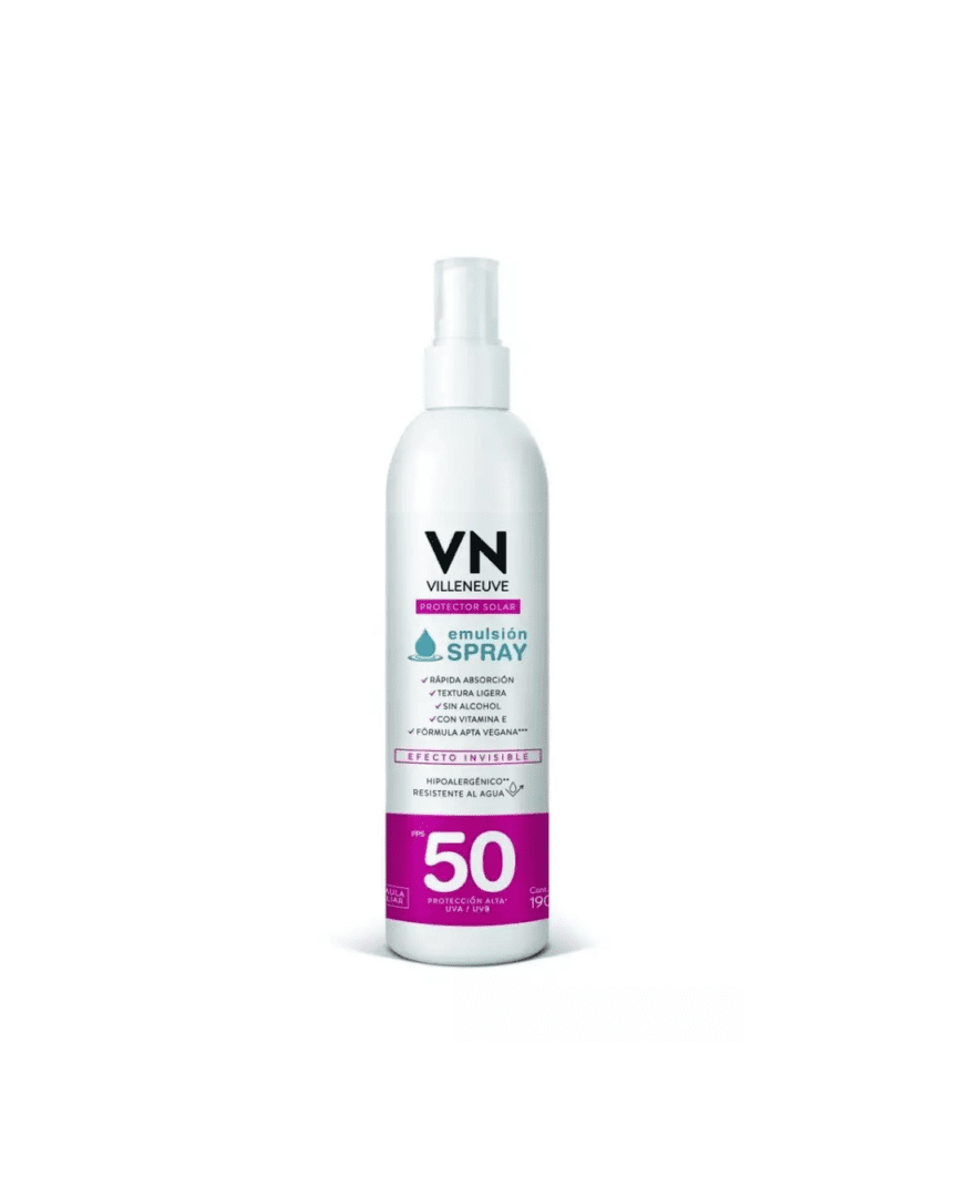 Villeneuve protector solar SPF50 spray 190ml