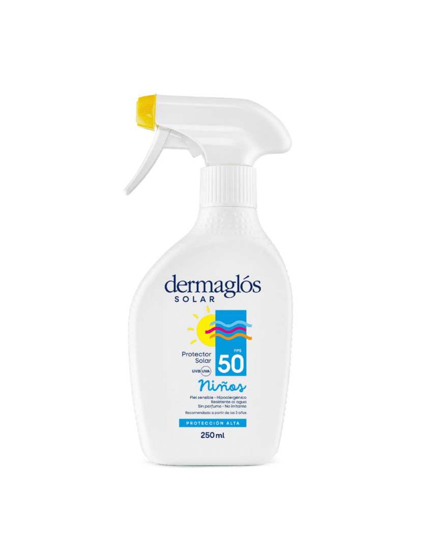 Dermaglos solar SPF 50 niños gatillo 250ml
