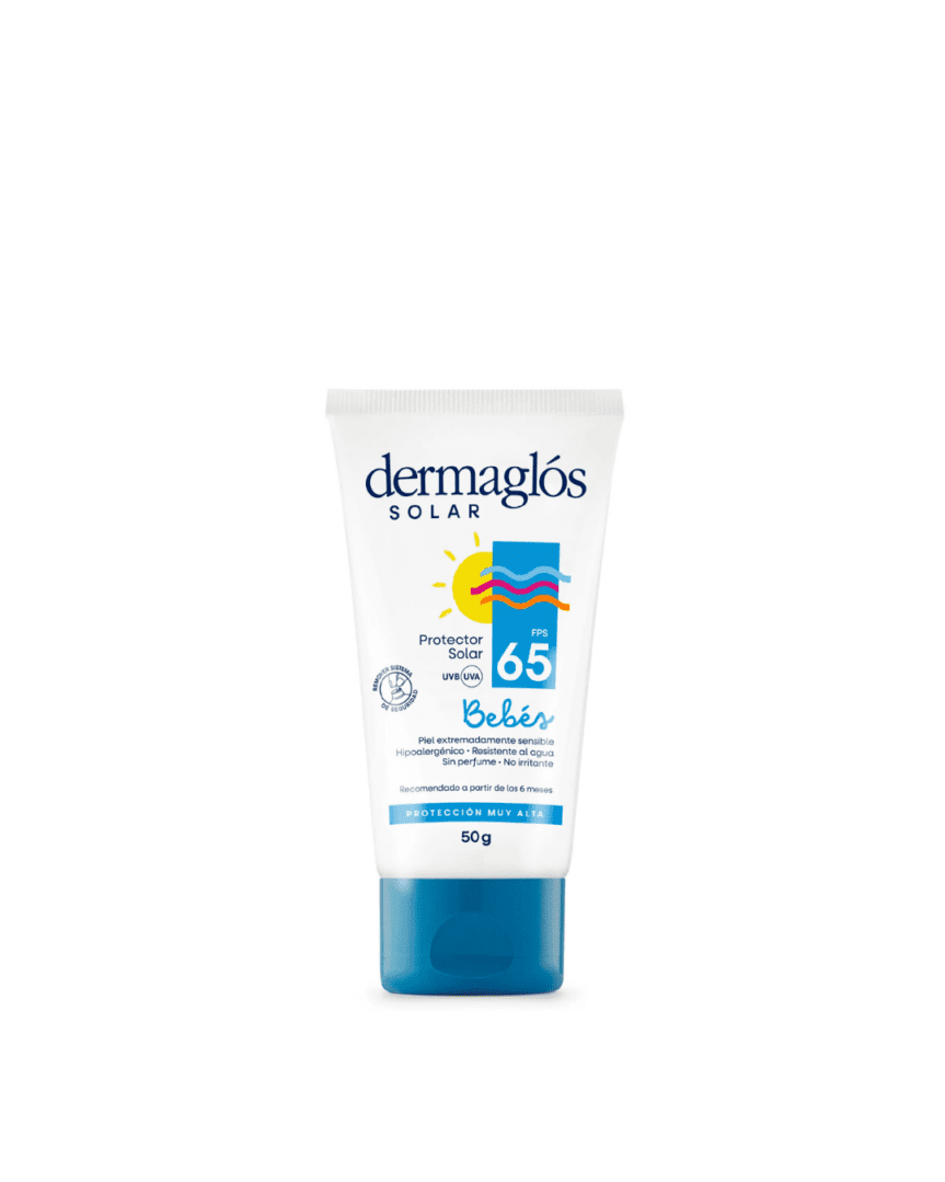 Dermaglos solar SPF 65 crema bebes 50gr mini