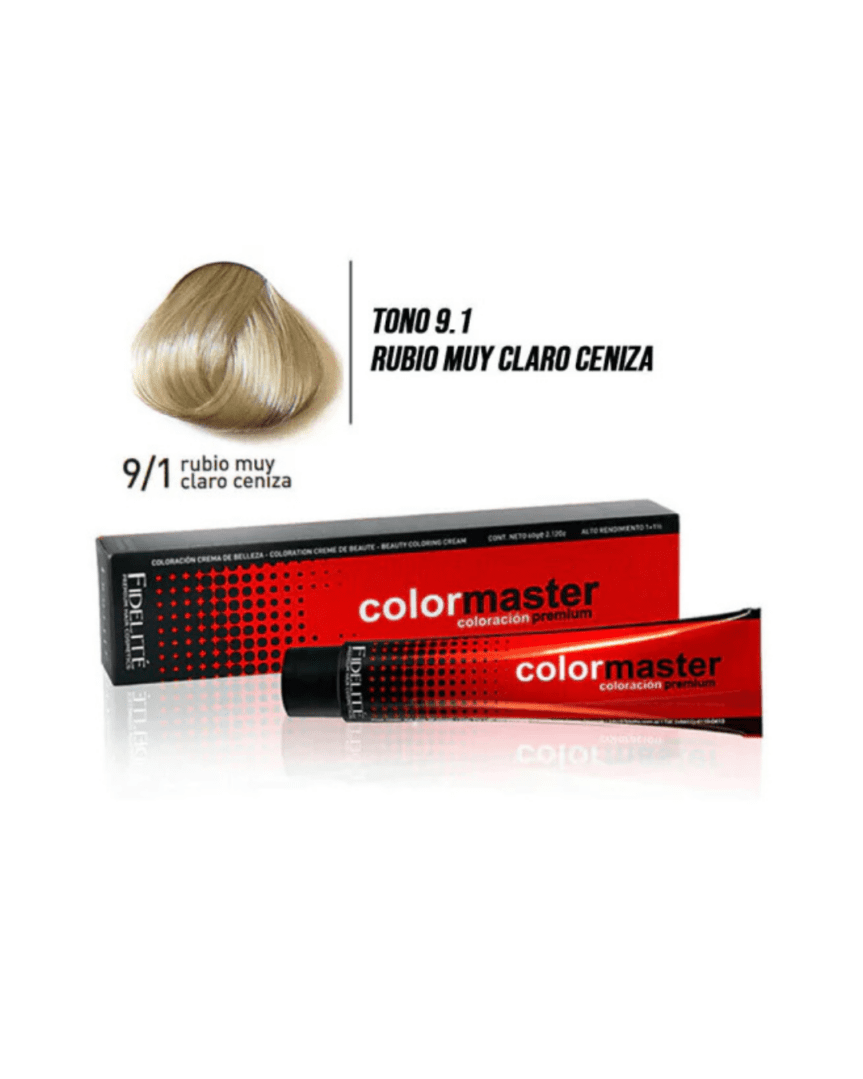 Fidelite color master tintura 9.1 60gr