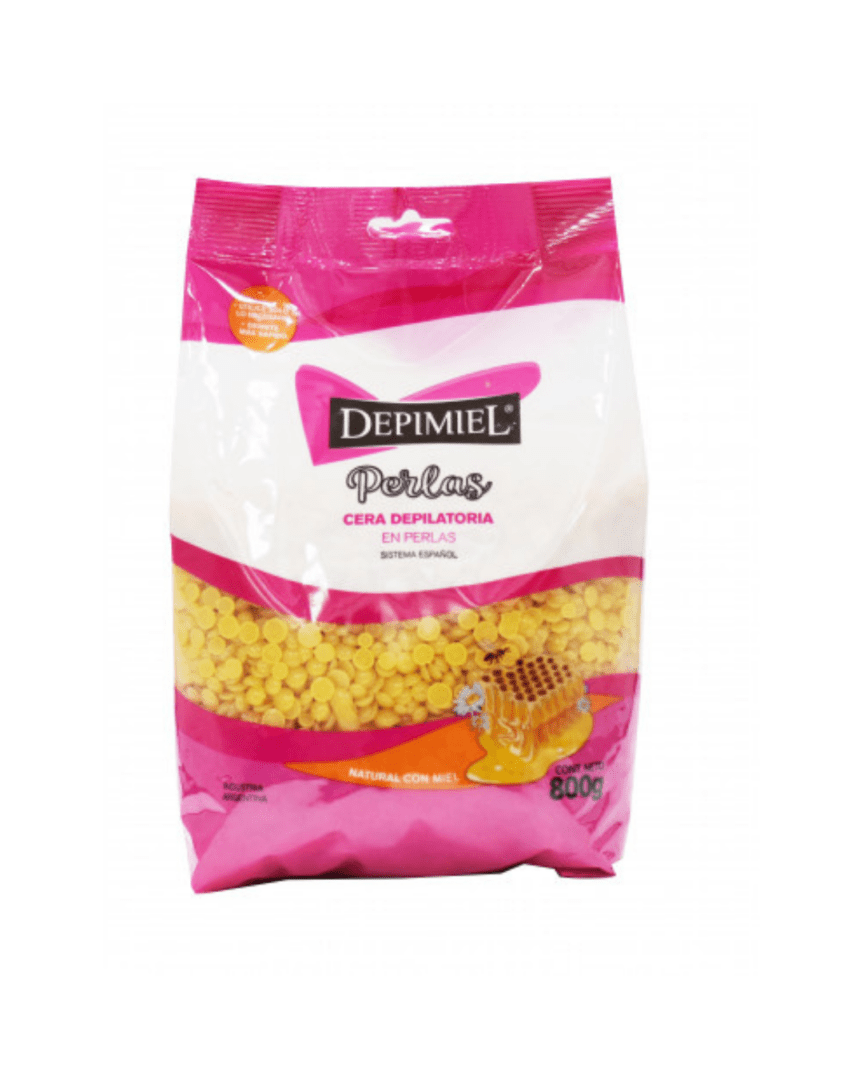 Depimiel cera natural en perlas 800gr