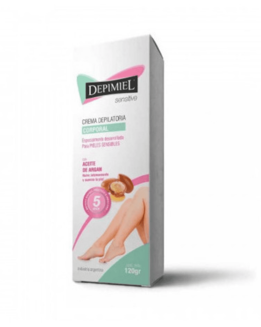 Depimiel crema depilatoria para cuerpo sensitive 120gr