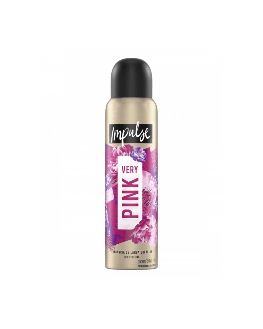 Impulse desodorante very pink 150ml