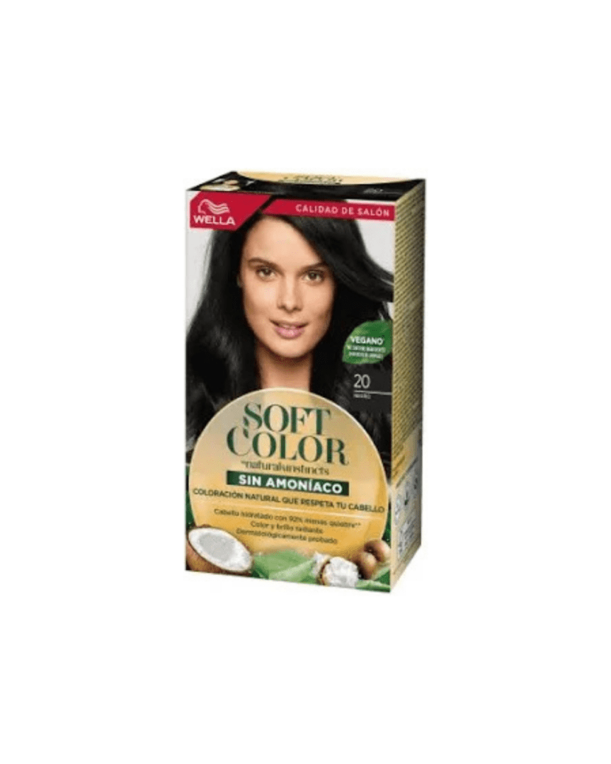 Soft color con miel N°20 negro