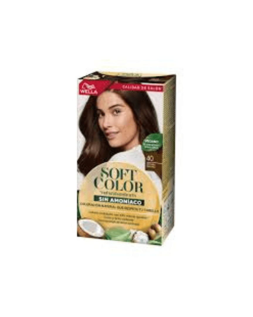 Soft color con miel N°40 castaño mediano