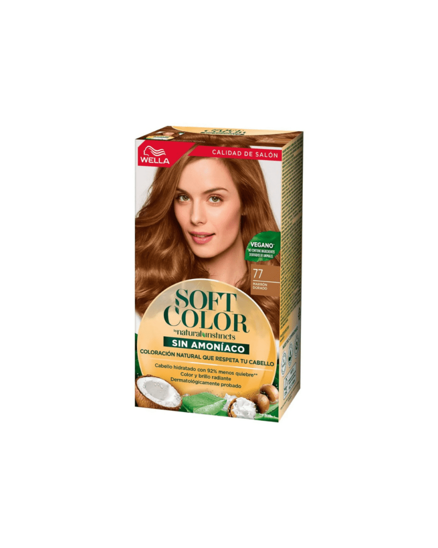 Soft color con miel N°77 marrón dorado