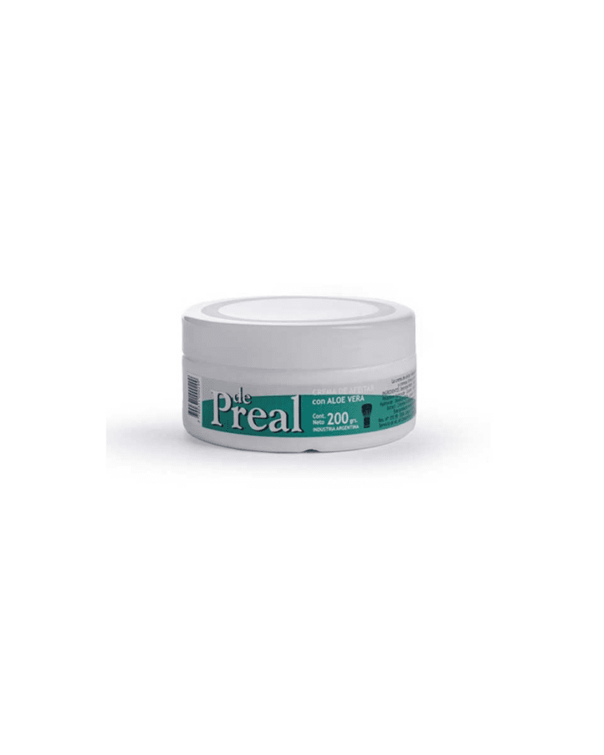 Preal crema de afeitar aloe normal 200gr