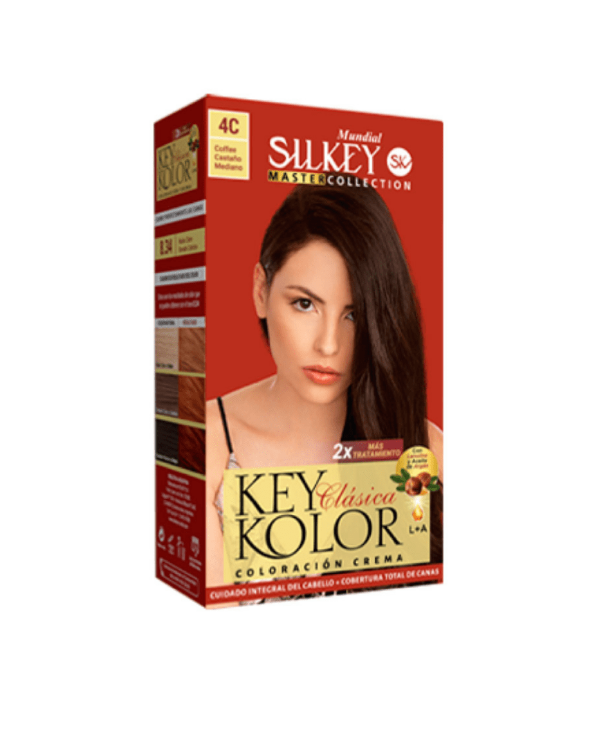 Key color master collection 4 coffe castaño mediano