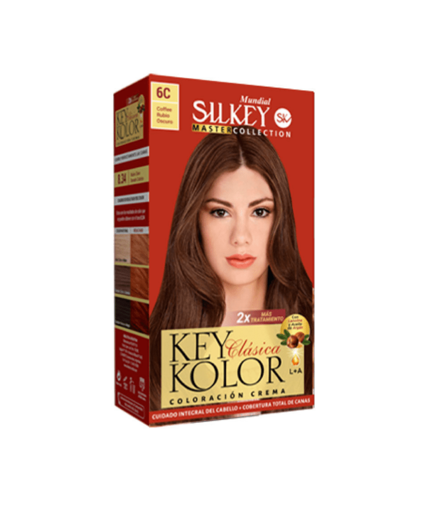 Key color master collection 6C coffee rubio oscuro