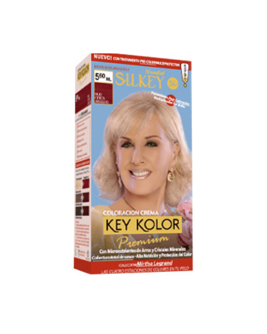 Key color premium coloracion 5.60 rojo cereza absoluto