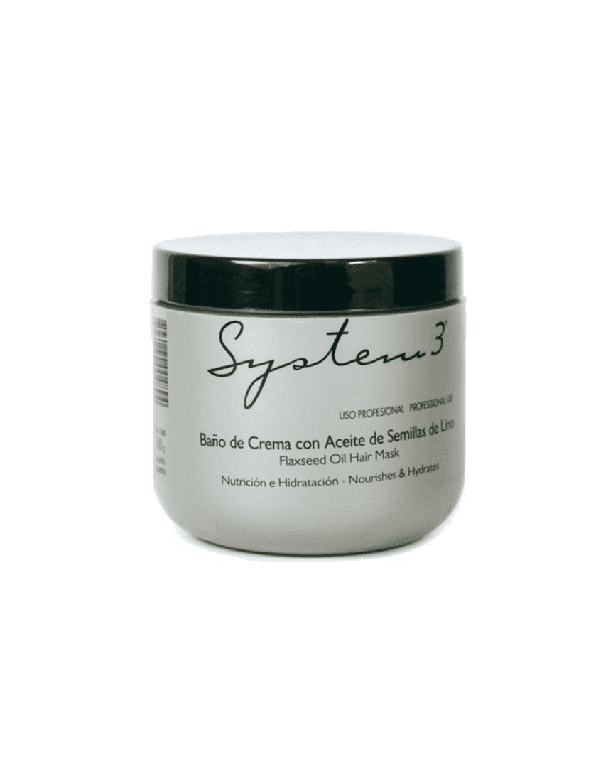 System 3 baño de crema semillas de lino 500gr