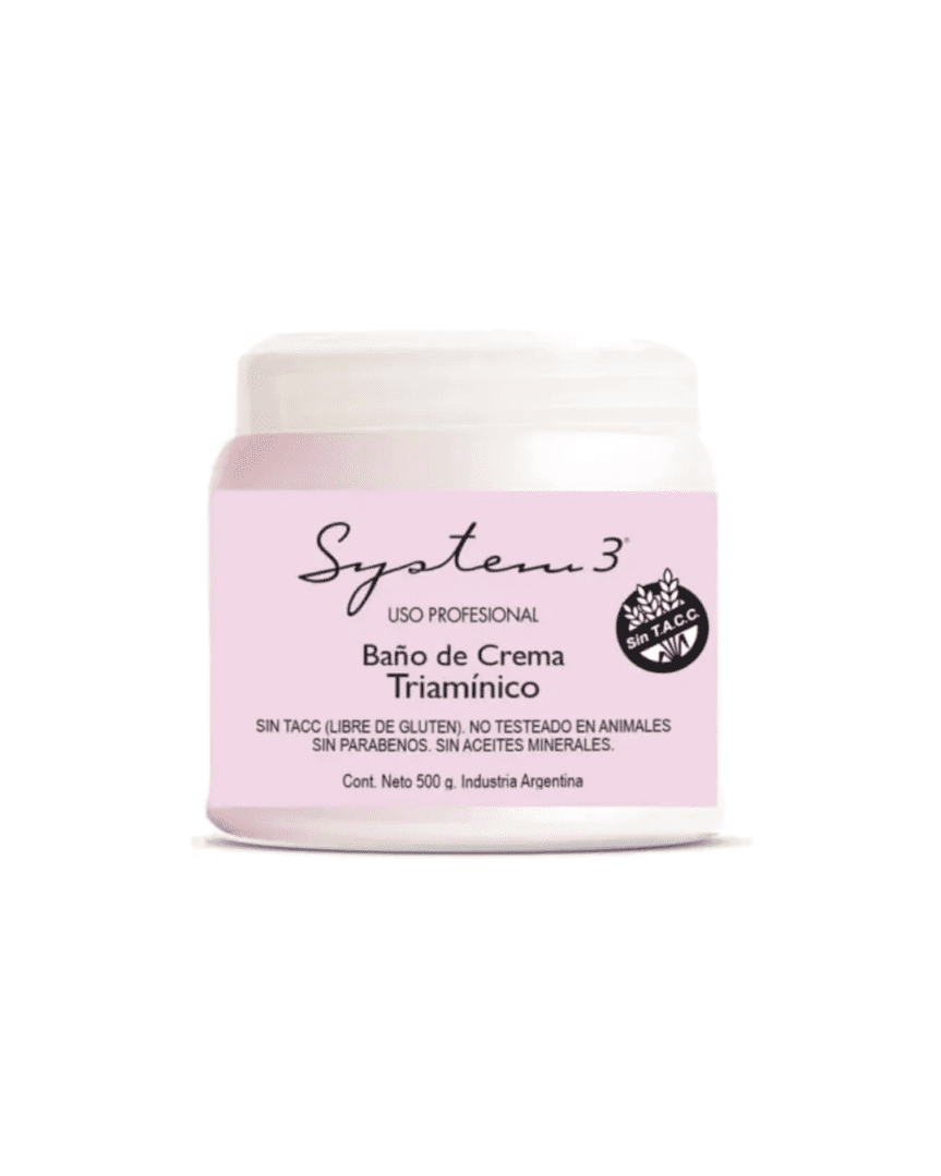 System 3 baño de crema triaminico 470gr