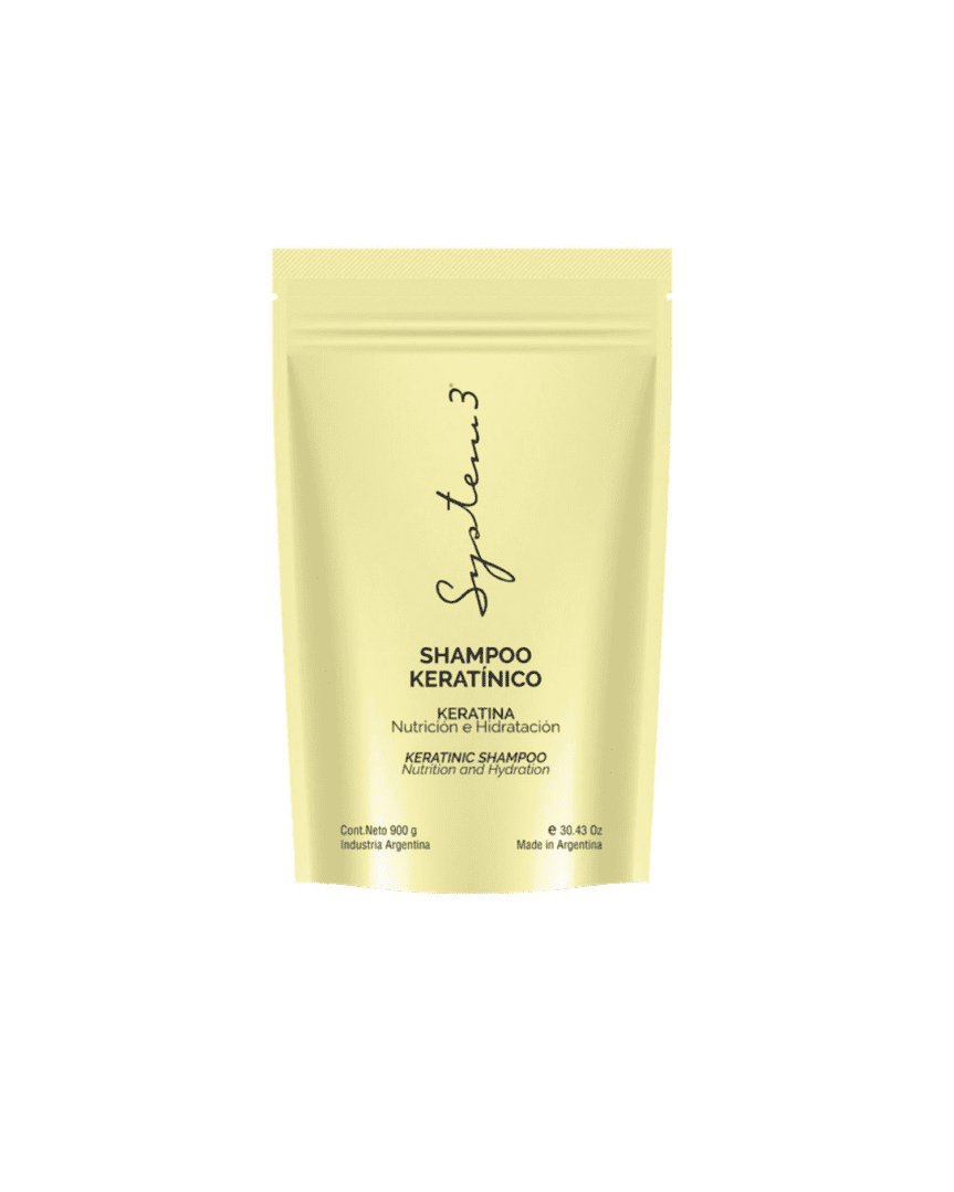 System 3 shampoo keratinico doypack 900ml