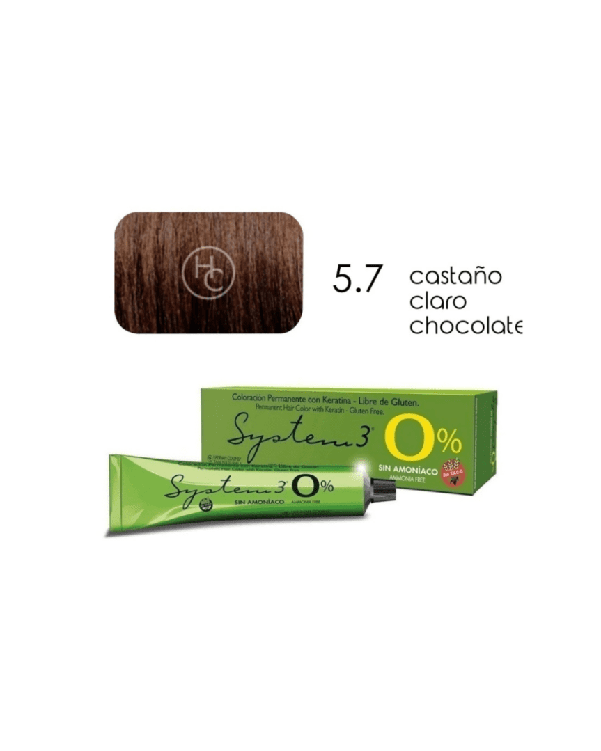 System 3 coloracion con keratina 5.7