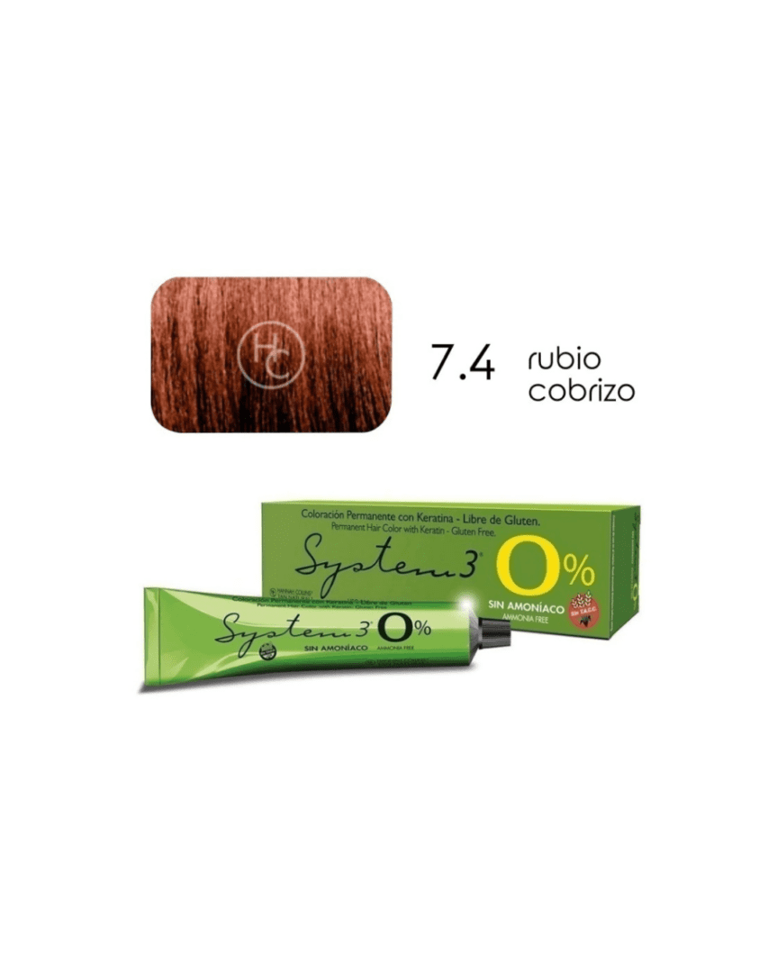 System 3 coloracion con keratina 7.4
