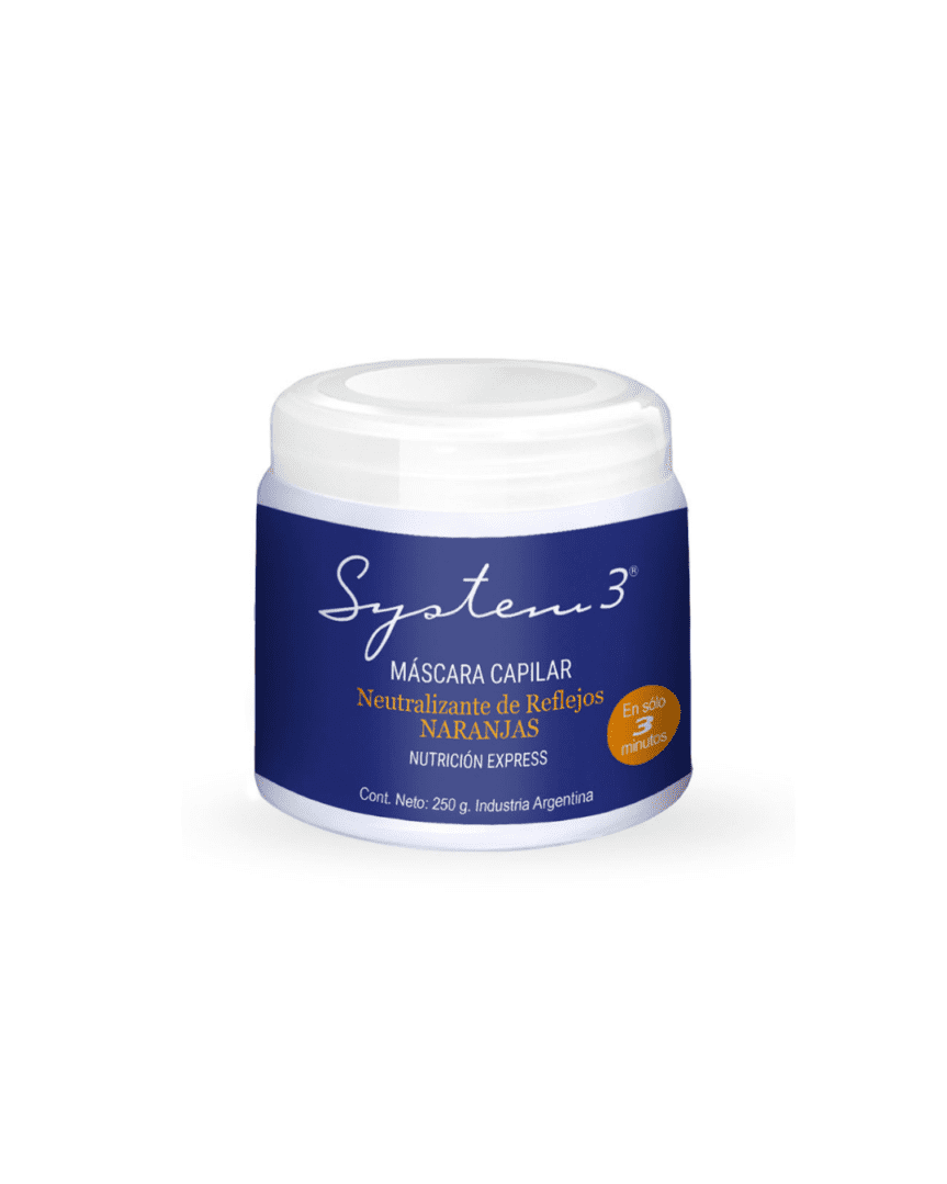 System 3 mascara anti reflejos naranja 250gr