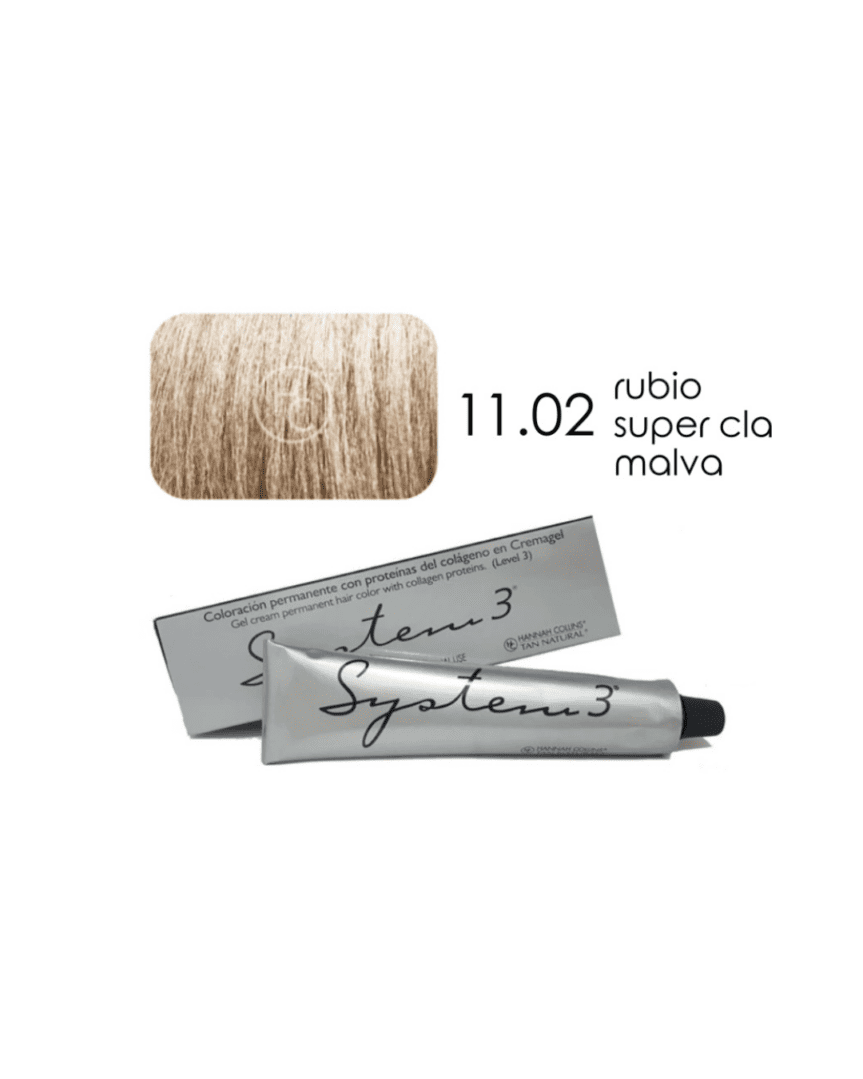System 3 tintura profesional clarísimos N°11.02