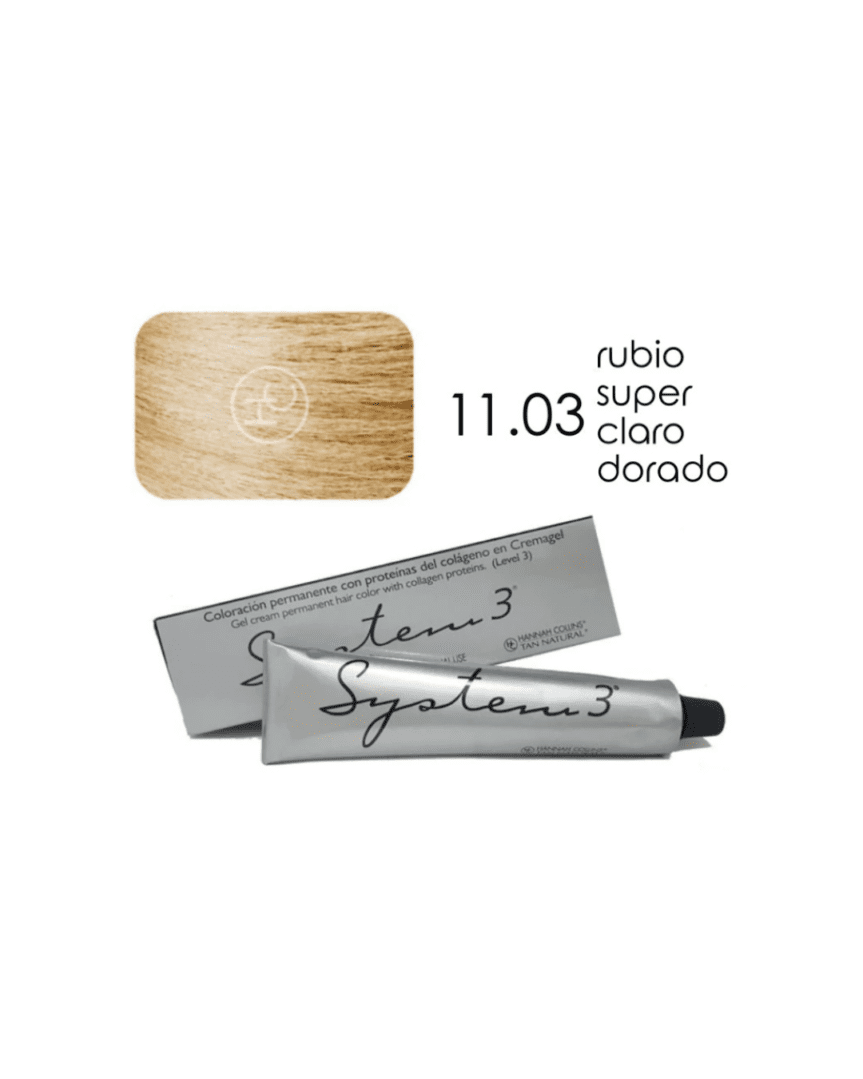 System 3 tintura profesional clarísimos N°11.03