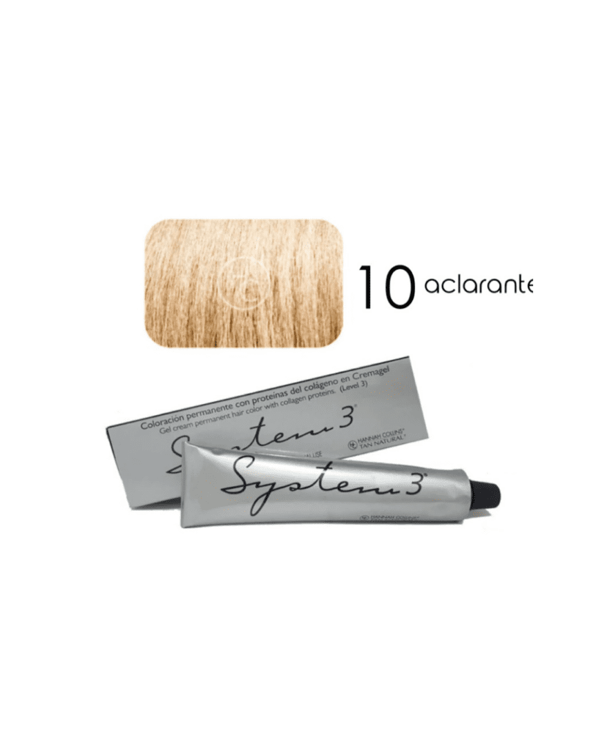 System 3 tintura profesional N°10
