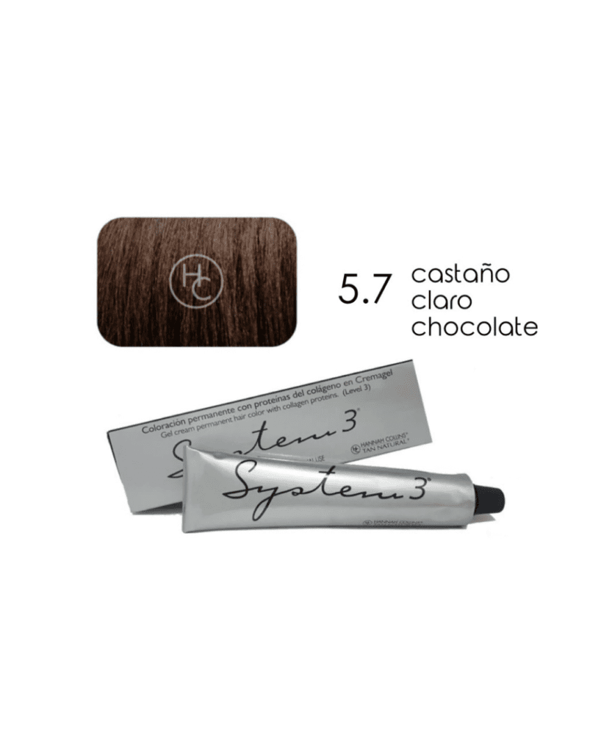 System 3 tintura profesional N°5.7