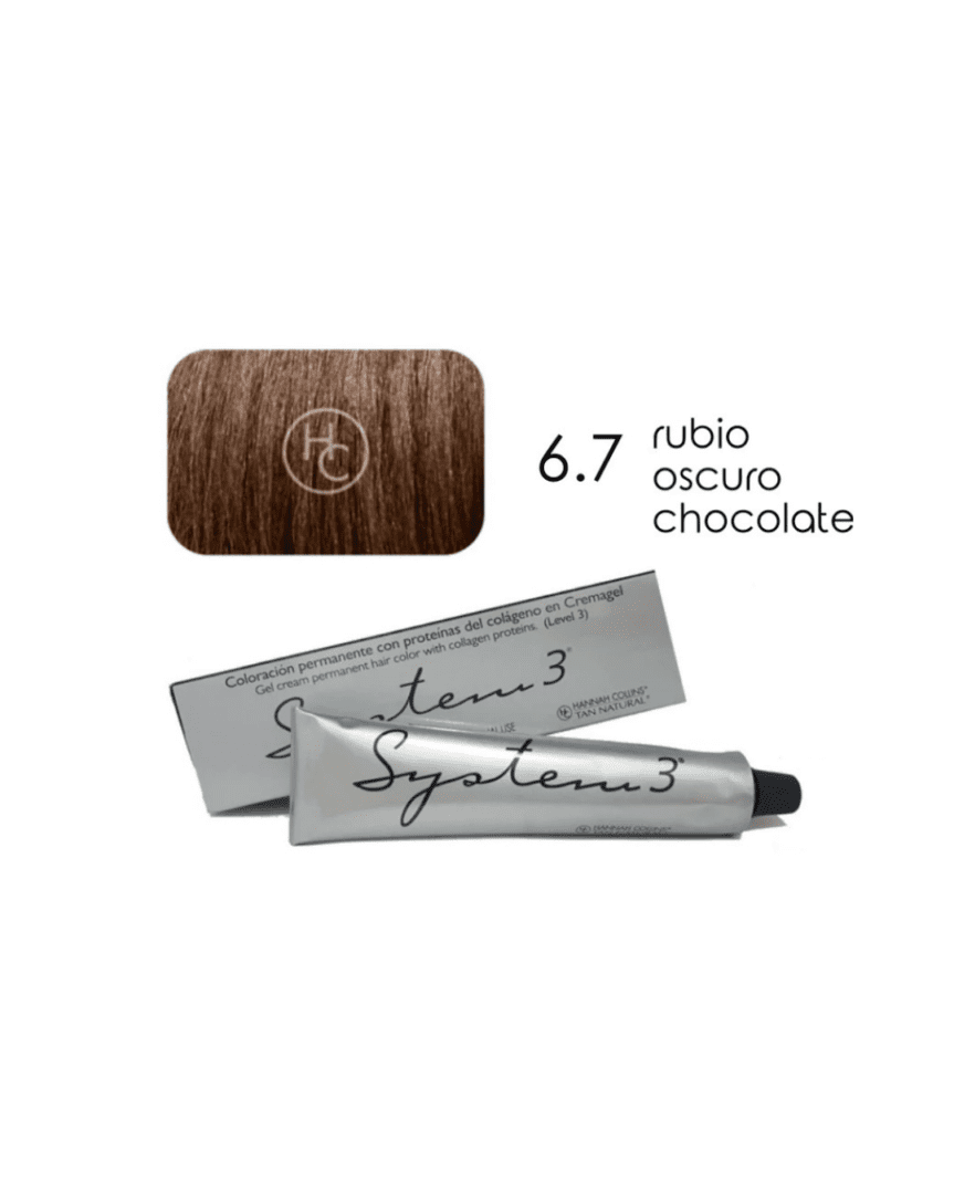 System 3 tintura profesional N°6.7