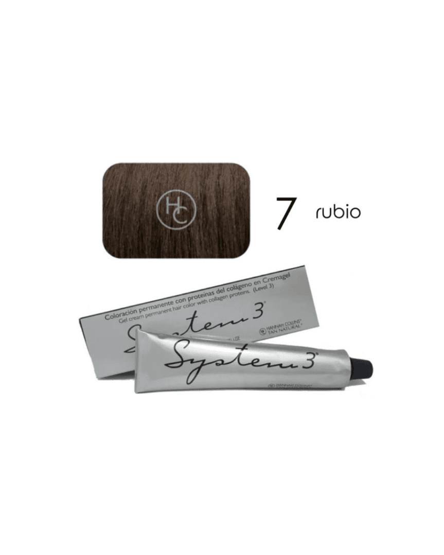 System 3 tintura profesional N°7