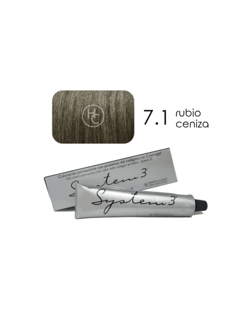 System 3 tintura profesional N°7.1