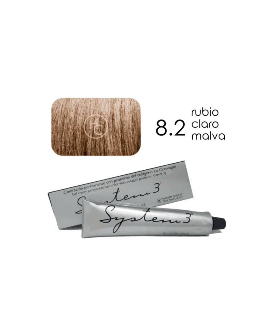 System 3 tintura profesional N°8.2