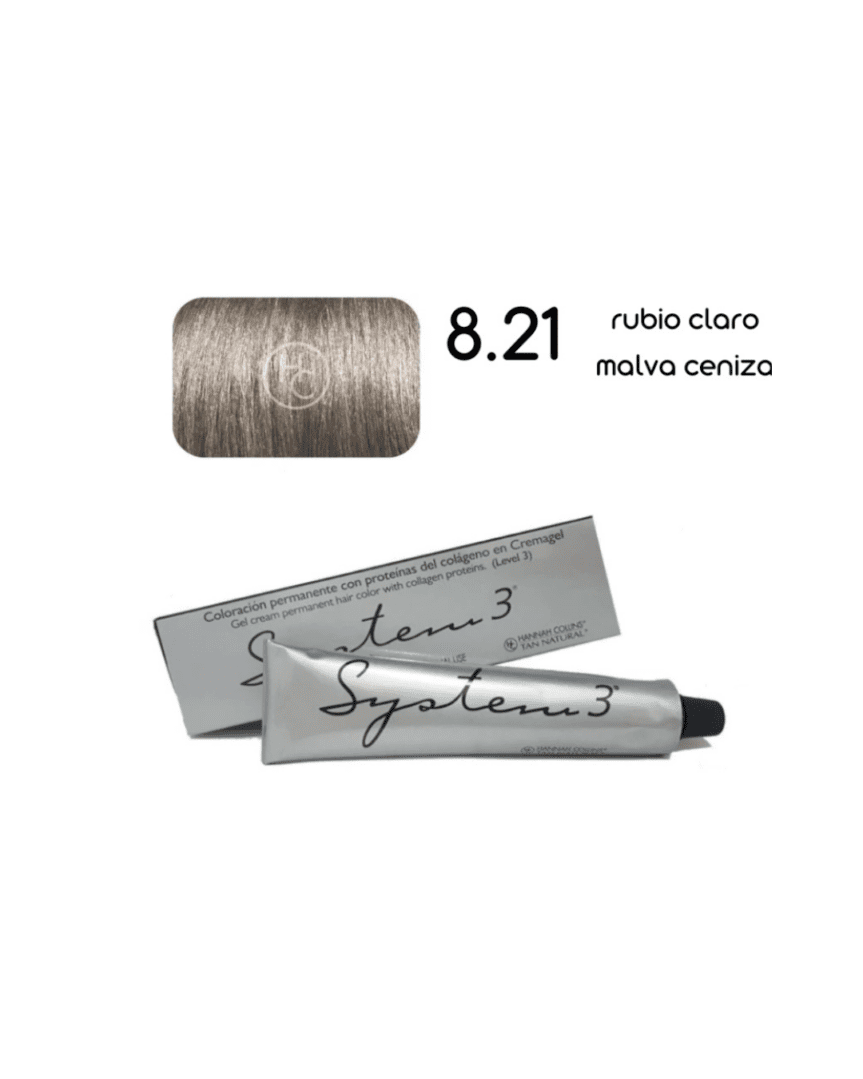 System 3 tintura profesional N°8.21