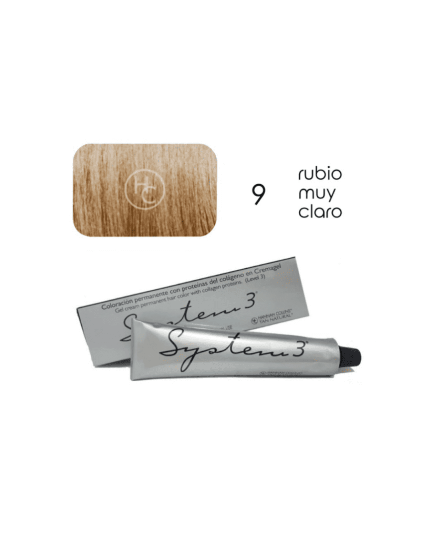 System 3 tintura profesional N°9