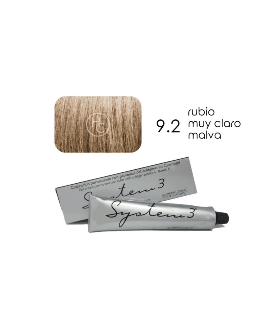 System 3 tintura profesional N°9.2
